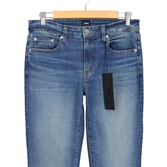 NWT Edwin Lark Mid-Rise Bootcut Stretch Denim Jean In Flashback Blue Size 29 - Picture 3 of 6